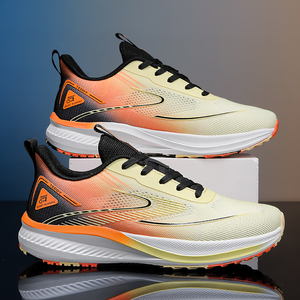<span class=keywords><strong>Scarpe</strong></span> Sportive da Uomo 2025 Nuovo Design in Tessuto Elasticizzato, <span class=keywords><strong>Scarpe</strong></span> da Corsa Traspiranti con Suola Morbida per Studenti, Vendita all'Ingrosso - Product Image 4