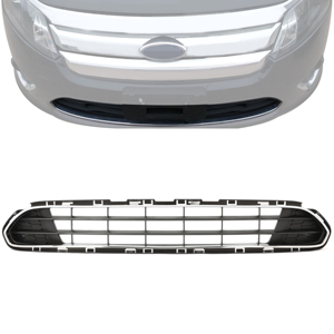 Se adapta a la rejilla inferior del parachoques delantero Ford <span class=keywords><strong>Fusion</strong></span> 10-12 con kit de moldura cromada 2 uds. - Product Image 6
