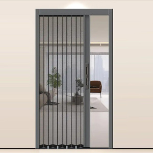 Puerta Mosquitera Plegable Jin Gang, Antirrobo, Anti-ratas, Anti-gatos y Perros, para Balcón, Dormitorio, Entrada - Product Image 6