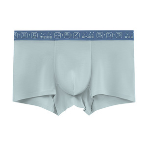 Boxers en fibre de bambou 50S respirants imprimés pour jeunes - Product Image 3