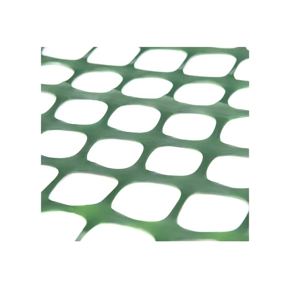 Green Barrier Fencing Mesh - Plastic Temporary Fence
