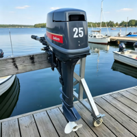 Moteur hors-bord 2 temps YAMABISI modèle T15 15HP 30HP 40HP, démarrage électrique, arbre long, moteur marin à essence