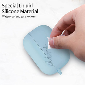 Étui <span class=keywords><strong>Airpods</strong></span> Pro en Silicone 3d, porte-clés, <span class=keywords><strong>coque</strong></span> <span class=keywords><strong>de</strong></span> protection, porte-clés - Product Image 5