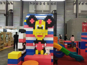 Fabriek Groothandel Epp Grote Bouwstenen Alle Schuimblok Stapelen Speelgoed Voor Peuters Indoor Verjaardagscadeau Gebouw - Product Image 4