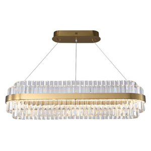 Lampadario <span class=keywords><strong>a</strong></span> LED moderno regolabile in altezza 3000K temperatura di colore lampada <span class=keywords><strong>a</strong></span> <span class=keywords><strong>sospensione</strong></span> in alluminio per Home Villa ristorante 220V - Product Image 1