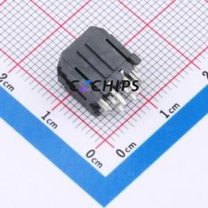 430450426 Wire-to-Board Pin Header Through hole Component (THT),P=3mm Connector 2x2P 3mm Through Hole Micro-Fit (MX 3.0) - Product Image 2