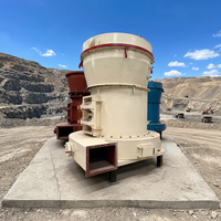 Broyeur à micro-poudre professionnel Raymond avec moteur AC, capacité de 1,0 à 4 T/h pour dolomite, calcaire, charbon et kaolin