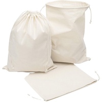 Sac personnalisé avec logo imprimé, pochette en coton biologique personnalisée, petite pochette en toile blanche promotionnelle