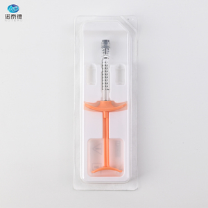 Venditore caldo 1ML di Siringa monouso in plastica COC COP con ballo Della Bolla Della Siringa per acido ialuronico - Product Image 3