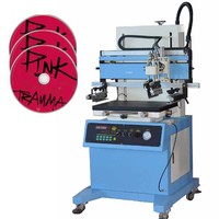Máquina de serigrafía Pcb de alta calidad, máquina de serigrafía de cama plana de escritorio, máquina de serigrafía eléctrica para papel ba
