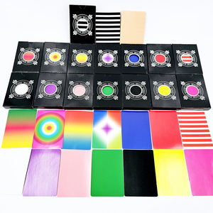 Playing cards with bare hands, ultra-thin playing cards, colored playing cards, King Magic <b>stage</b> techniques, magic <b>props</b>, - Product Image 1