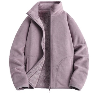 Fabricantes <span class=keywords><strong>de</strong></span> ropa Abrigo nuevo <span class=keywords><strong>de</strong></span> invierno personalizado Cárdigan informal grueso <span class=keywords><strong>de</strong></span> terciopelo para <span class=keywords><strong>mujer</strong></span> Top <span class=keywords><strong>de</strong></span> manga larga cálido <span class=keywords><strong>de</strong></span> Color sólido - Product Image 5