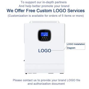 Srne 3KW 24V lai biến tần 110VAC tất cả trong một điện inversor <span class=keywords><strong>60A</strong></span> <span class=keywords><strong>MPPT</strong></span> phí điều khiển mà không cần wifi - Product Image 2