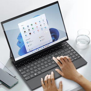 2025 Trending Tablet 2 en 1 Laptop HL140P 2,2 K Pantalla táctil Win 11 <span class=keywords><strong>Notebook</strong></span> PC para estudiante Oficina Laptop con teclado magnético - Product Image 1