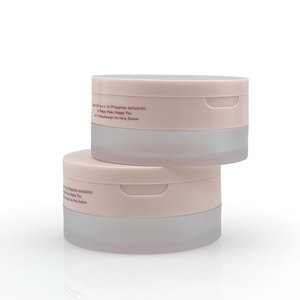 Pot cosmétique en plastique rose de 100 ml pour crème de soin, avec couvercle miroir rabattable, personnalisable avec logo, vente en gros usine - Product Image 6