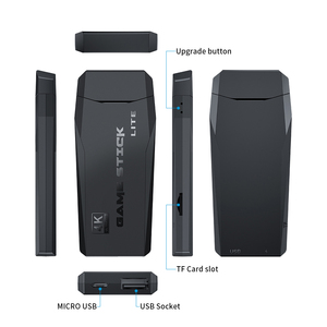 Contrôleur de bâton de jeu Topleo consolas m8 pro <span class=keywords><strong>sans</strong></span> <span class=keywords><strong>fil</strong></span> 4k tv hd consoles de jeux vidéo bâton de jeu lite 4k - Product Image 5