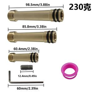 <b>Shower</b> Elbow Extension Wall Mount Copper 1247984 1247985 1247986 Durable Modern Design - Product Image 2