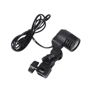Accessoires de studio photo, adaptateur universel de douille E27 pour lampe simple, en matériau ABS, alimenté par prise
