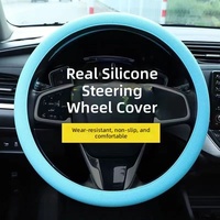 Housse de protection en silicone antidérapante et anti-transpiration, adaptée aux volants/poignées/grips, un accessoire indispensable pour la maison et la voiture