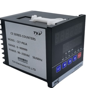 Compteur numérique à 6 chiffres Tvv Ce7-P61A, affichage numérique, plage 0-999999, alimentation 90-250Vac, fabriqué à Taïwan - Product Image 4
