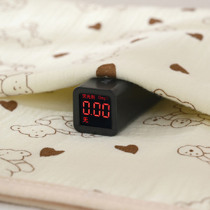 Jianmu Baby Mattress Pad 50x70/70x90 Pure Cotton Waterproof Breathable Infant <b>Bedding</b> Cartoon Design Washable - Product Image 2