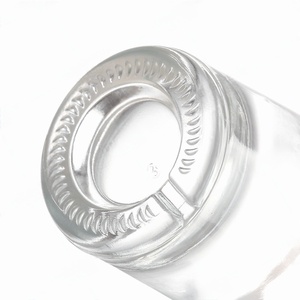 Trong suốt siêu Flint Glass rượu chai rượu vang 200ml 375ml 500ml 750ml 1000ml Công suất nút chai niêm phong cho Whisky Vodka Tequila - Product Image 5