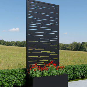MaoRong Vente en gros personnalisée <span class=keywords><strong>de</strong></span> jardinières murales en métal avec revêtement en poudre, pots <span class=keywords><strong>de</strong></span> fleurs d'<span class=keywords><strong>extérieur</strong></span> pour la maison et le jardin - Product Image 4