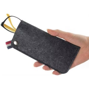 Échantillon gratuit - Lot de 3 étuis à lunettes - Étui en feutre doux à enfiler - Étui de rangement pour lunettes - Pochette de maquillage - Product Image 5