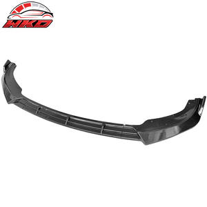 Pour Infiniti G37 2010-2013, lèvre de pare-chocs avant style IKON, impression fibre de carbone, 3 pièces, kit carrosserie PP de haute qualité - Product Image 3