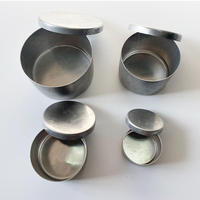 Boîtes d'échantillons de sol en aluminium pour l'analyse de l'humidité du sol