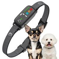 Collier d'entraînement anti-aboiement pour chien, nouvelle arrivée 2026, étanche IPX6, 3 modes de fonctionnement, bip, vibration, choc, mini, anti-déclenchement accidentel