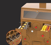 Nouveau modèle de four de cuisson et de grillage robuste pour châtaignes chinoises, igname, maïs frais et patate douce