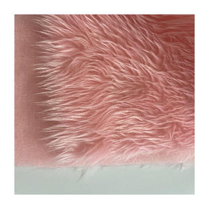 <span class=keywords><strong>Precio</strong></span> de fábrica Sólido 90mm Amarillo <span class=keywords><strong>Pelo</strong></span> <span class=keywords><strong>largo</strong></span> Pila Piel sintética Artificial Suave <span class=keywords><strong>Tela</strong></span> de piel de moda para ropa - Product Image 1