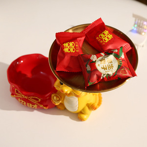 ถาดลายมังกร Yu Mo Craft รุ่น Furuilong สำหรับจัดเก็บของอเนกประสงค์ ของตกแต่งโต๊ะทำงานปีใหม่ ของขวัญ - Product Image 3