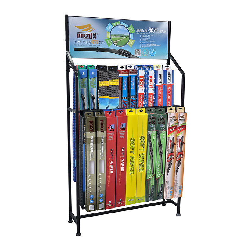 High Quality Metal Wiper Stands for Auto Shop Display