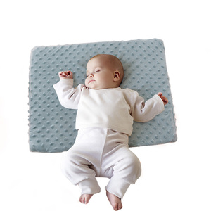 Bán buôn lớn lên Dot Fleece dốc gối, một thoải mái nêm gối, có thể tháo rời và có thể giặt được, hỗ trợ tiêu hóa - Product Image 5