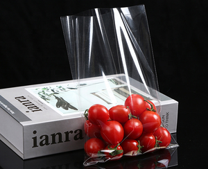 Manufacturer custom specifications transparent flat bag dustproof clear <b>plastic</b> <b>packaging</b> transparent opp food bag - Product Image 5