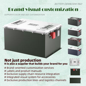 JRE Golf Power 48 v 100Ah литий-ионный аккумулятор для глубокого цикла 51,2 v 48 Вольт низкая скорость для клубной тележки и тележки для гольфа - Product Image 3