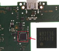 Original nuevo M92T36 reemplazo de Chip IC de Control de carga de energía para Nintendo Switch y Switch OLED placa base