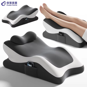 Oreiller lombaire ergonomique en mousse à mémoire de forme <span class=keywords><strong>pour</strong></span> couples, <span class=keywords><strong>coussin</strong></span> de soutien <span class=keywords><strong>pour</strong></span> le dos, tricoté, taille Queen, lit d'avion, sommeil <span class=keywords><strong>confortable</strong></span> - Product Image 1