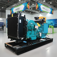 Groupe électrogène diesel refroidi par eau triphasé 4 fils 200 kVA 180 kVA 250 kVA avec ATS automatique, performances fiables pour chantier de construction