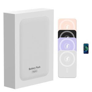 Cargadores Portátiles Magnéticos Delgados Personalizados de 5000 y 10000 mAh, Batería Externa de 5000 mAh y 10000 mAh <span class=keywords><strong>para</strong></span> iPhone, <span class=keywords><strong>Accesorios</strong></span> <span class=keywords><strong>para</strong></span> Teléfonos Móviles - Product Image 1
