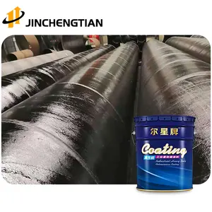 Um componente de alto brilho anticorrosivo pintura asfalto preto anticorrosivo e à prova de ferrugem cárter pintura tubo