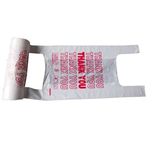 Sacs shopping en plastique PE biodégradable imprimés, personnalisables, de haute qualité, très demandés, en gros, sur rouleau - Product Image 4