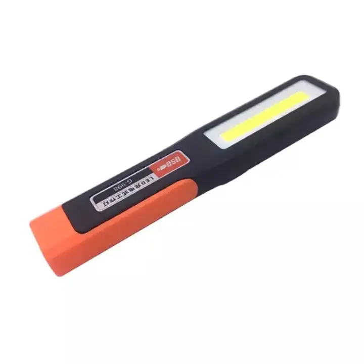 Potente lampada da lavoro a LED COB lampada da meccanico per Garage per auto torcia ricaricabile USB torcia magnetica spia di emergenza