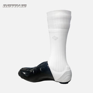 Couvre-chaussures <span class=keywords><strong>de</strong></span> cyclisme aérodynamique imperméables personnalisées Couvre-chaussures <span class=keywords><strong>de</strong></span> vélo <span class=keywords><strong>de</strong></span> <span class=keywords><strong>route</strong></span> souple à haute élasticité pour l'extérieur - Product Image 2