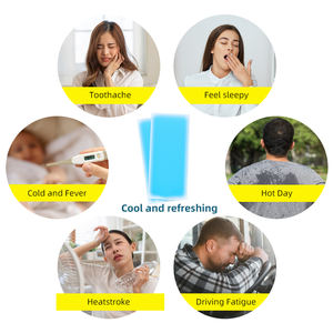 Patch Hidrogel Pendingin Instan Kain Non-Woven 5x12cm Umur Simpan 3 Tahun Penurun Demam Pereda Sakit Kepala Nyeri Otot Aman - Product Image 5