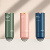 Bouteille Pompe Airless Double Paroi Torsadée 1 OZ de Haute Qualité, Emballage Cosmétique Rechargeable Sans Air en Plastique Fantaisie