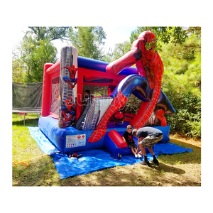 Castello Gonfiabile Spider-Man con Scivolo in Vendita - Product Image 2