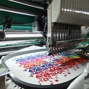Máquina de Bordar Industrial <span class=keywords><strong>FEIYA</strong></span> 1202 de Doble Cabezal con 12 Agujas para Todo Tipo de Camisetas - Product Image 6